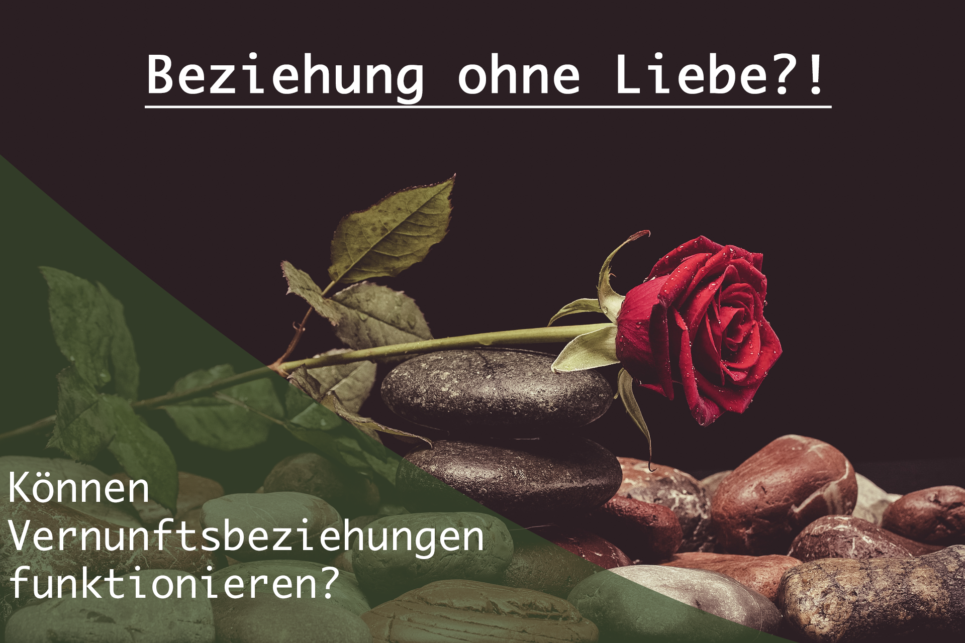 Beziehung ohne Liebe?!