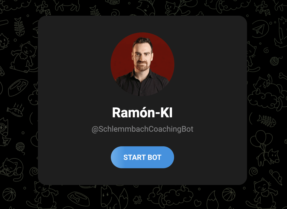 Ramón-KI auf Telegram, @SchlemmbachCoachingBot